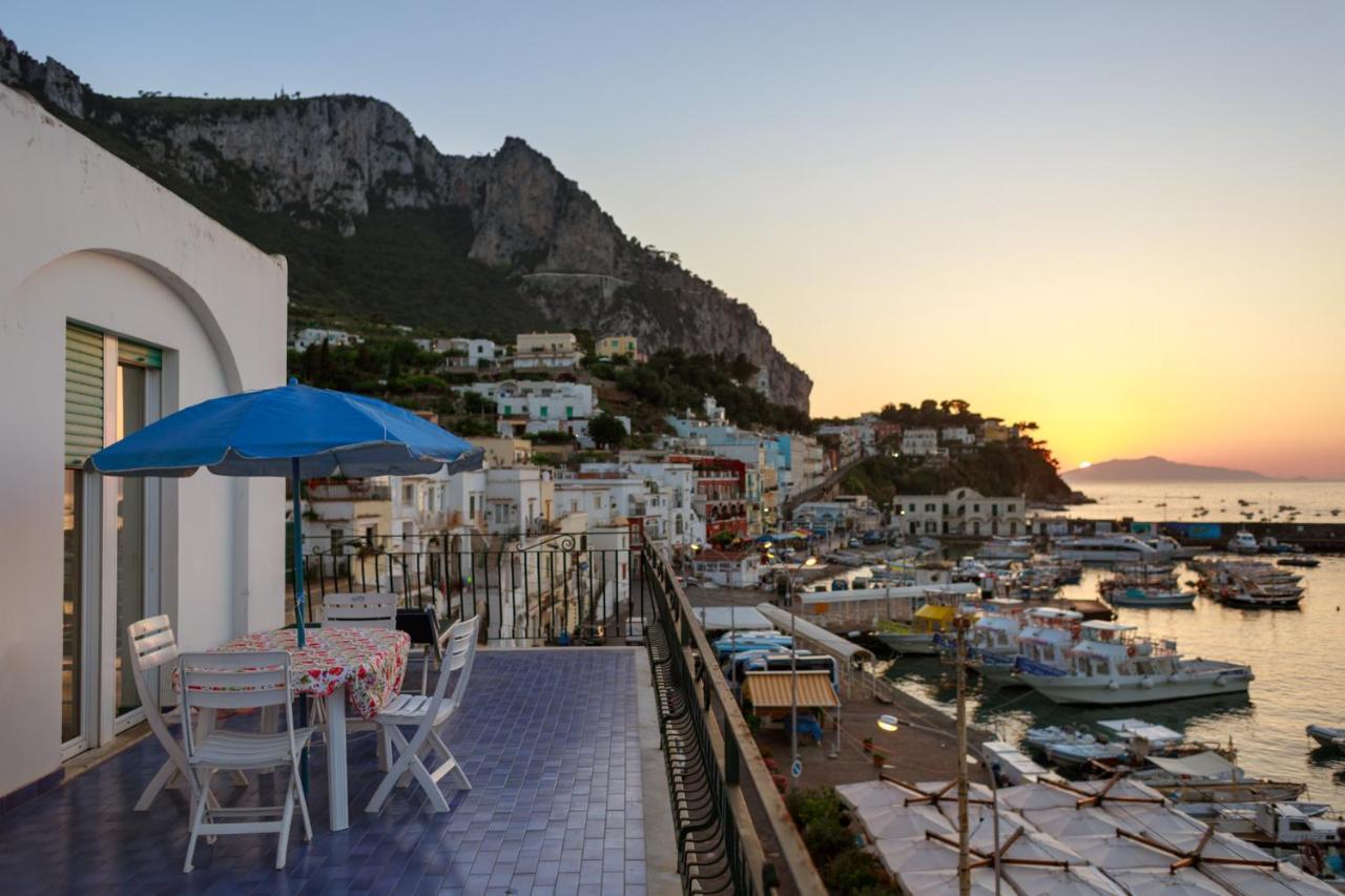 Capri Holiday Home With A Sea View Bagian luar foto