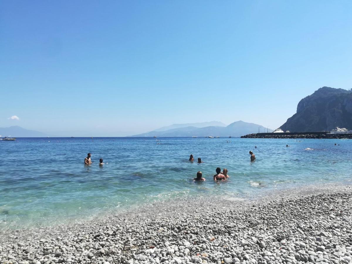 Capri Holiday Home With A Sea View Bagian luar foto
